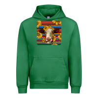 Emerald serape hereford coaster Urban Hoodie - JahusDesignShop
