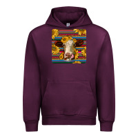 Mauve Wine serape hereford coaster Urban Hoodie - JahusDesignShop