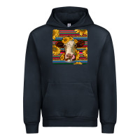 Navy serape hereford coaster Urban Hoodie - JahusDesignShop