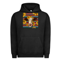 Pigment Black serape hereford coaster Urban Hoodie - JahusDesignShop