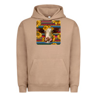 Pigment Burro serape hereford coaster Urban Hoodie - JahusDesignShop