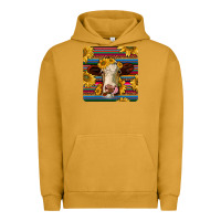 Pigment Peanut Butter serape hereford coaster Urban Hoodie - JahusDesignShop