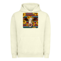 Pigment Pistachio serape hereford coaster Urban Hoodie - JahusDesignShop