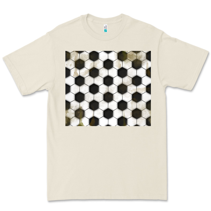 Distressed Soccer Pattern Premium Tee by TumblerDesignByShophia | Teevron