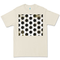 Bone distressed soccer pattern Premium Tee - TumblerDesignByShophia