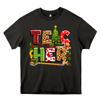 Asphalt teacher christmas Heavy Core Tee - texasbilliewilder