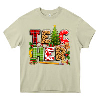 Mossy teacher christmas Heavy Core Tee - texasbilliewilder