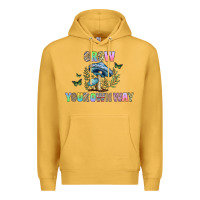 Mustard grow your own way Premium Hoodie - CowhideDigitalArt