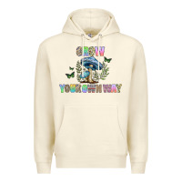 Sandshell grow your own way Premium Hoodie - CowhideDigitalArt