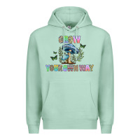 Seafoam grow your own way Premium Hoodie - CowhideDigitalArt