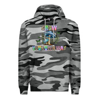 Slate Camo grow your own way Premium Hoodie - CowhideDigitalArt