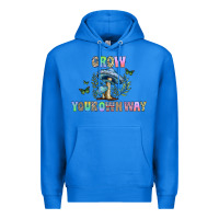 True Royal grow your own way Premium Hoodie - CowhideDigitalArt