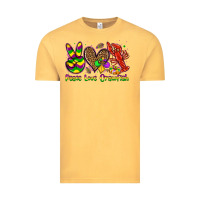 Vintage Mustard peace love crawfish olivia Vintage Tee - OliviaCreatesArt