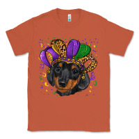Copper mardi gras hat dachshund puppy Classic Tee - RanaPortraitStore