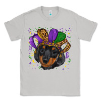 Moon Dust mardi gras hat dachshund puppy Classic Tee - RanaPortraitStore