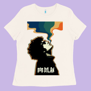 Dylan Bob Ladies Tee Designed By Baomotion