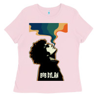 Bubblegum Pink DYLAN BOB Ladies Tee - baoMotion