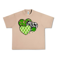 Burro St. Patrick's Day cowhide hearts Urban Heavy Tee - OliviaCreatesArt