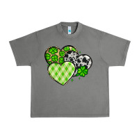 Tornado St. Patrick's Day cowhide hearts Urban Heavy Tee - OliviaCreatesArt