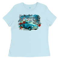 Its The Wonderful Time Of The Year Truck Ladies Tee | Teevron