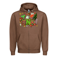 Chestnut cna christmas Zipper Hoodie - AdoDesignShop
