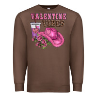Chestnut valentines day valentine vıbes Premium Sweatshirt - AdoDesignShop