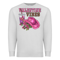 Dove Grey valentines day valentine vıbes Premium Sweatshirt - AdoDesignShop