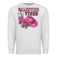 Oatmeal Heather valentines day valentine vıbes Premium Sweatshirt - AdoDesignShop
