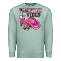 Seafoam valentines day valentine vıbes Premium Sweatshirt - AdoDesignShop