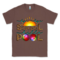 Chestnut bye bye school hello pool Classic Tee - Artiststas
