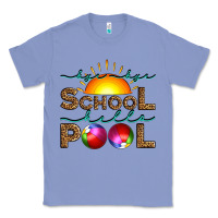 Colony Blue bye bye school hello pool Classic Tee - Artiststas