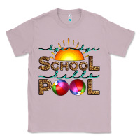 Lilac bye bye school hello pool Classic Tee - Artiststas