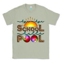 Matcha bye bye school hello pool Classic Tee - Artiststas