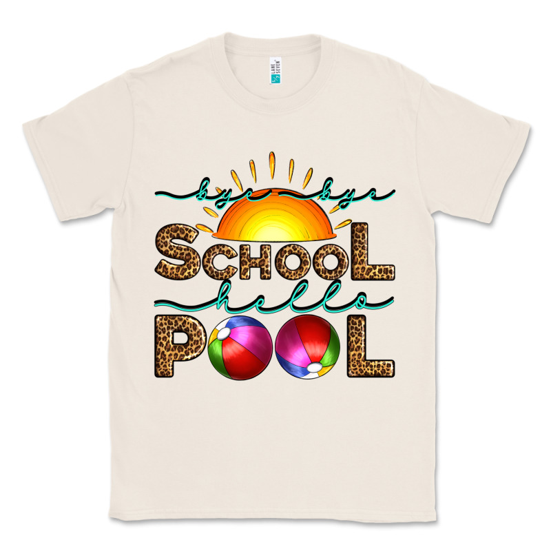 Bye Bye School Hello Pool Classic Tee by Artiststas | Teevron