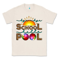 Natural bye bye school hello pool Classic Tee - Artiststas