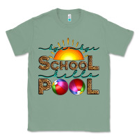 Sage bye bye school hello pool Classic Tee - Artiststas