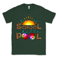Sports Green bye bye school hello pool Classic Tee - Artiststas