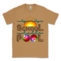 Toasted Coconut bye bye school hello pool Classic Tee - Artiststas