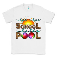 White bye bye school hello pool Classic Tee - Artiststas