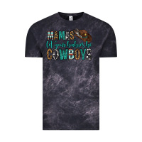 Cloud Black mama's let your babies be cowboys Vintage Tee - OliviaCreatesArt