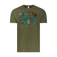 Vintage Olive mama's let your babies be cowboys Vintage Tee - OliviaCreatesArt