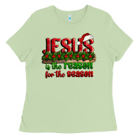 Matcha jesus is the reason for the season Ladies Tee - CowGirlArtShop