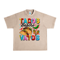 French Oak Tacos before Vatos Valentine's Day Urban Heavy Tee - FaDigitalArtStudio