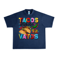 Navy Tacos before Vatos Valentine's Day Urban Heavy Tee - FaDigitalArtStudio