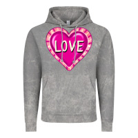 Cloud Rock valentine's day hearts Vintage Hoodie - FaDigitalArtStudio