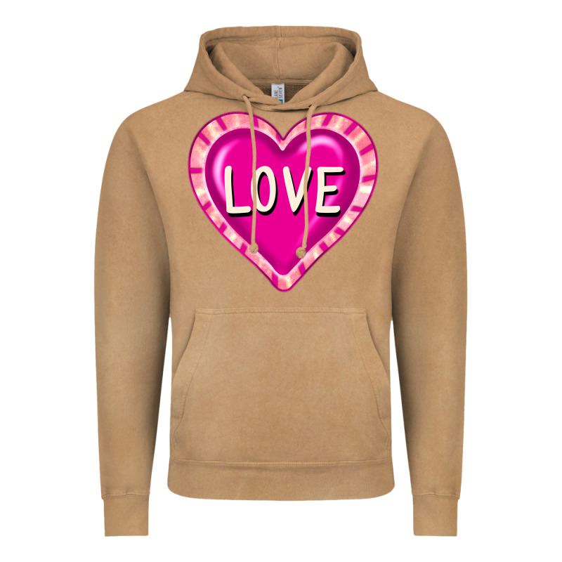 Valentine's Day Hearts Vintage Hoodie by FaDigitalArtStudio | Teevron