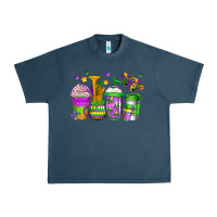 Midnight Navy mardi gras coffee cups Urban Heavy Tee - Jasminsmagicworld