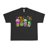 Pigment Black mardi gras coffee cups Urban Heavy Tee - Jasminsmagicworld