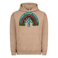 Pigment Burro cross christmas rainbow Urban Hoodie - JahusDesignShop