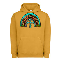 Pigment Peanut Butter cross christmas rainbow Urban Hoodie - JahusDesignShop